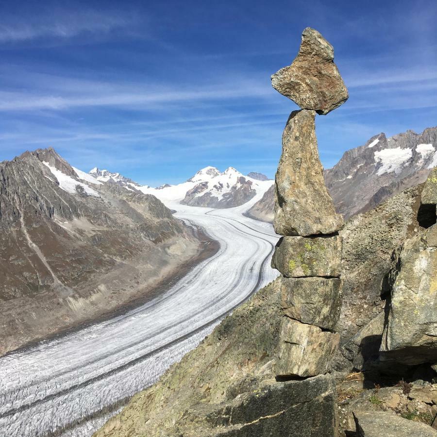 Mischabelblick Apartment Fiesch Luaran gambar