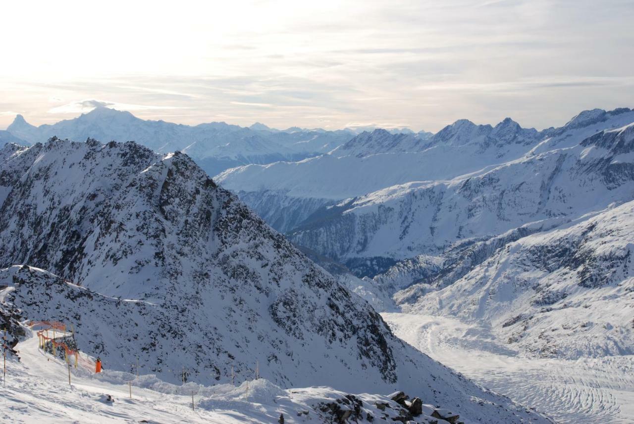 Mischabelblick Apartment Fiesch Luaran gambar