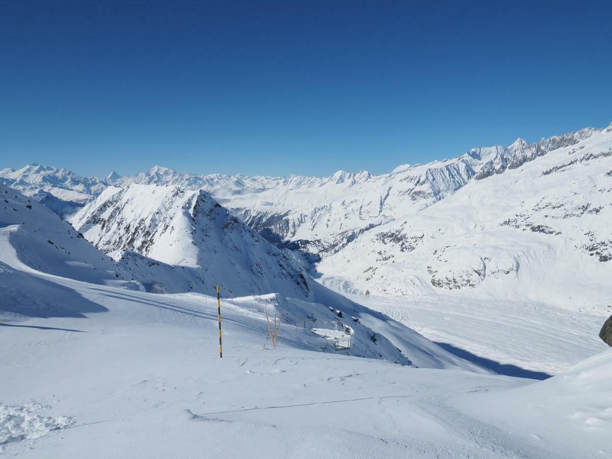 Mischabelblick Apartment Fiesch Luaran gambar